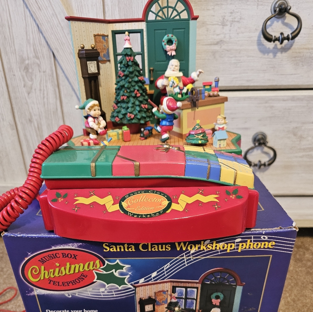 Santa Musical Telephone Works Perfect!